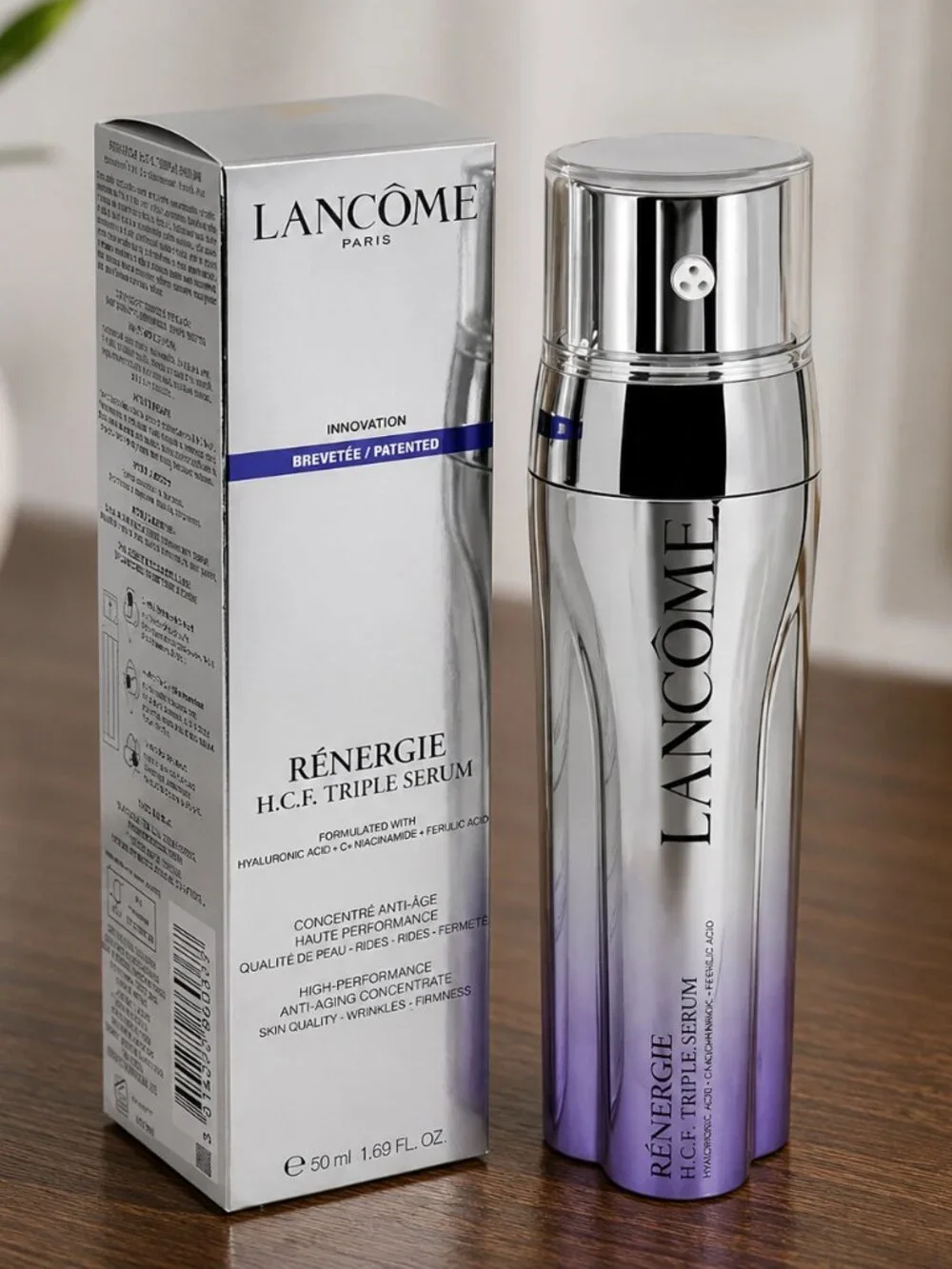 Lancome Renergie H.C.F Triple Serum Anti-Aging 50mL Sealed Box New